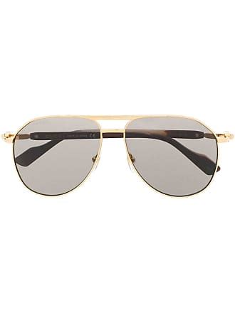 Gucci Klassische Pilotenbrille In Gold .